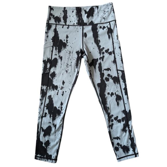 Zyia Active Slate Oxidation Soft n Snug Hi-Rise 7/8 Leggings Athletic Activewear - Picture 1 of 7